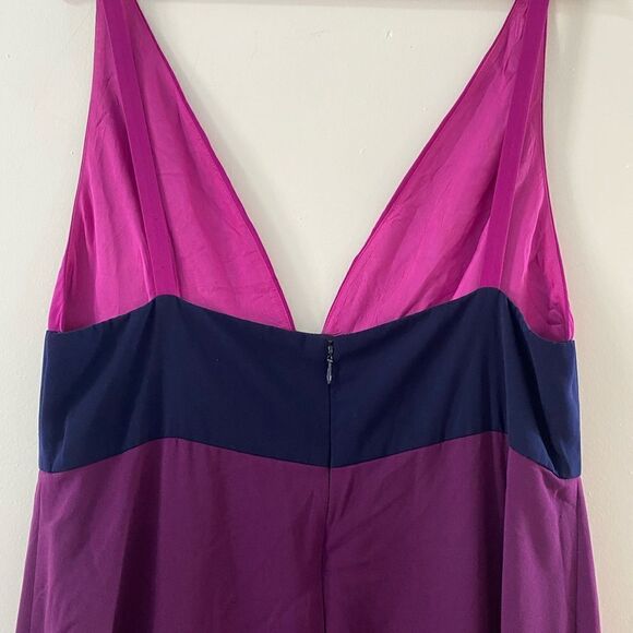 Jill Jill Stuart Viola Colorblock Gown Dress - Picture 8 of 8